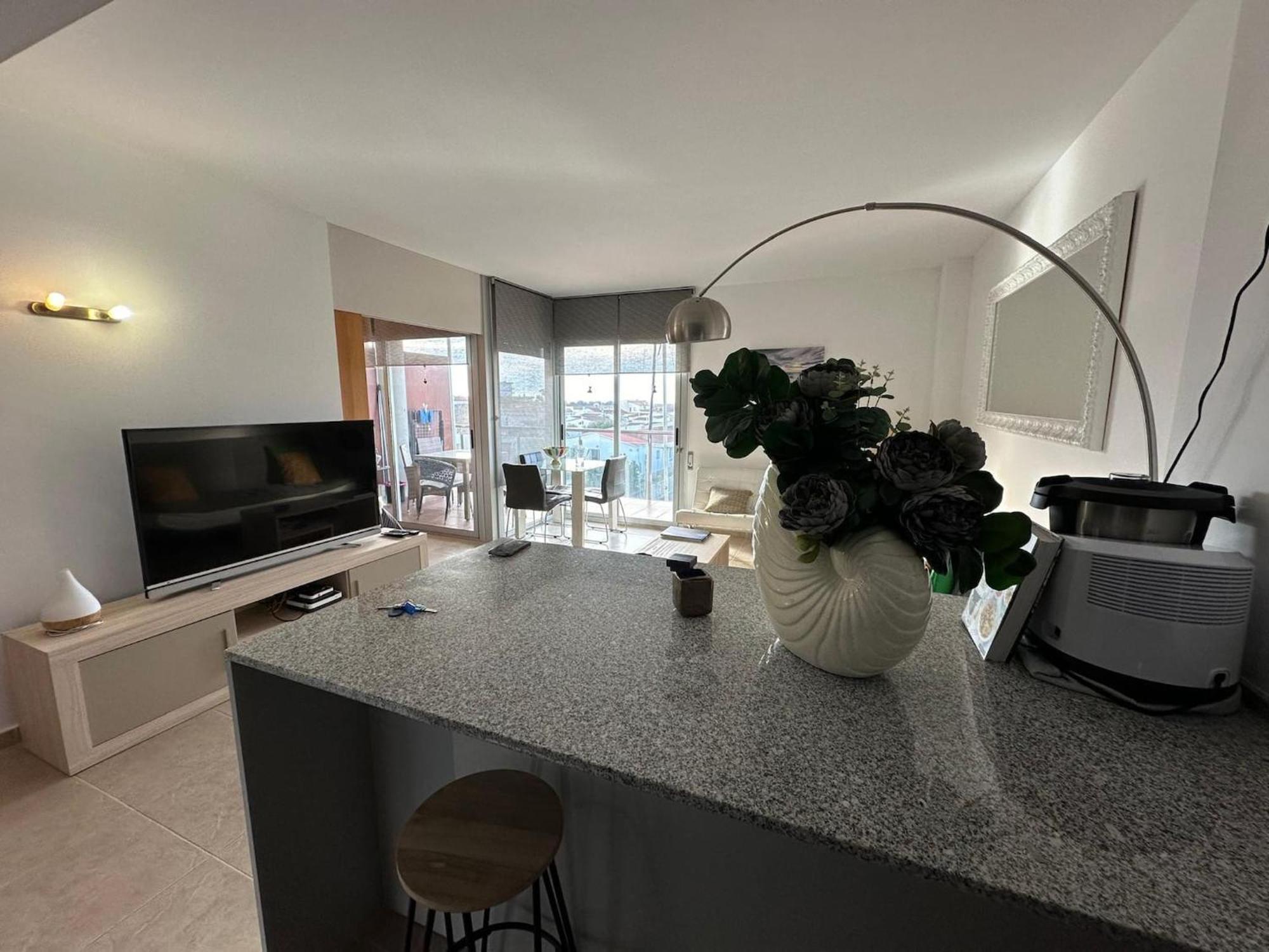 Apartamento En Roses Con Vistas Al Canal Y Piscina Ngoại thất bức ảnh